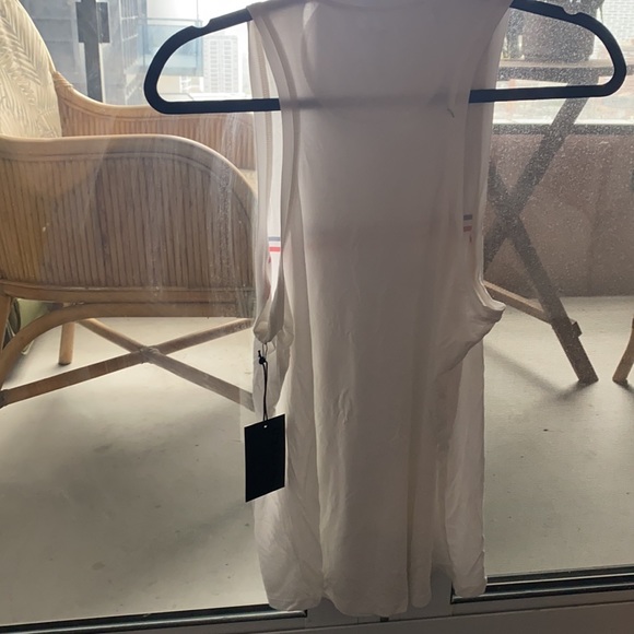New Splits59 White Sleeveless Top sz M - Picture 2 of 2